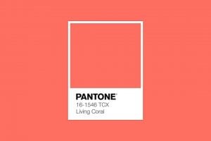 Vetrine di primavera per gioiellerie -living coral