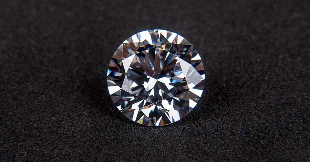 fotografia di un diamante