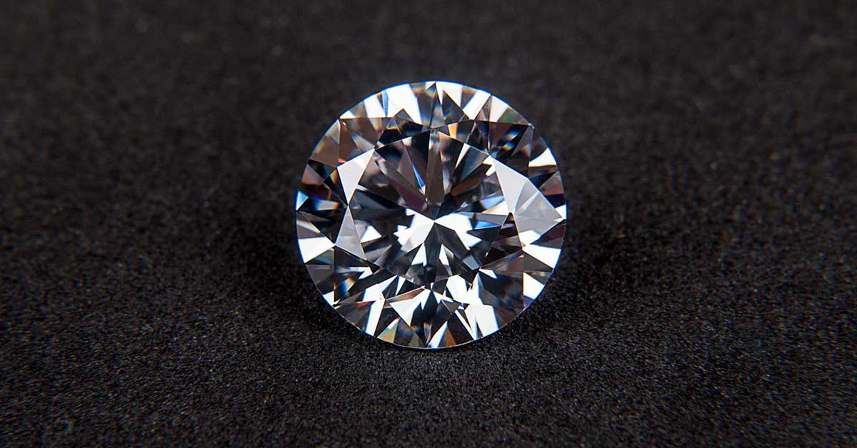 fotografia di un diamante