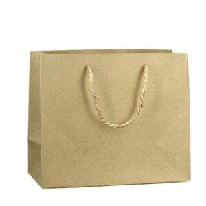 Glamour M26 Shopper plastificata Glitterata Oro