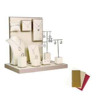 Sipario Sound Vetrina magnetica componibile con base Avorio