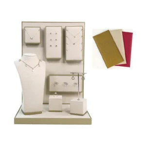 Vetrina per gioielli magnetici componibili con base Avorio Sipario Soul