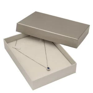 Astuccio per collana Grigio Tebe M5