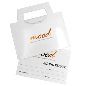 Buoni Regalo personalizzabili con busta a borsetta