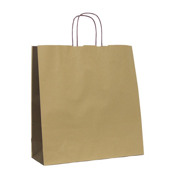 Shopper Kraft Marrone Arco Bicolor M36