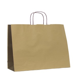 Arco Bicolor M46 Shopper Kraft Marrone