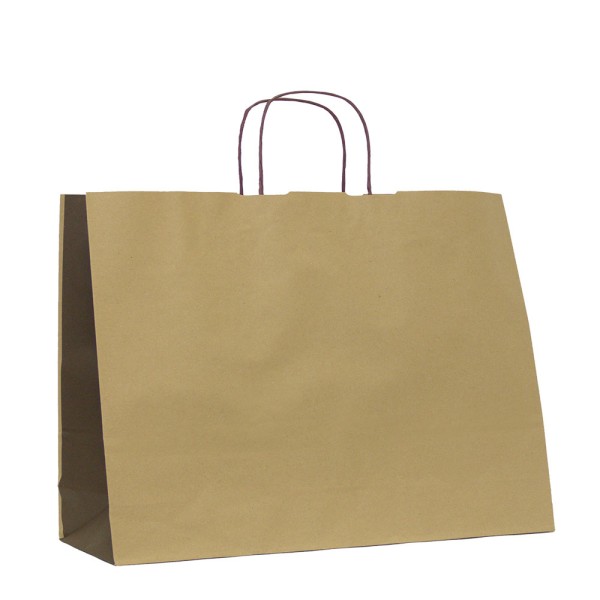 Shopper Kraft Marrone Arco Bicolor M46