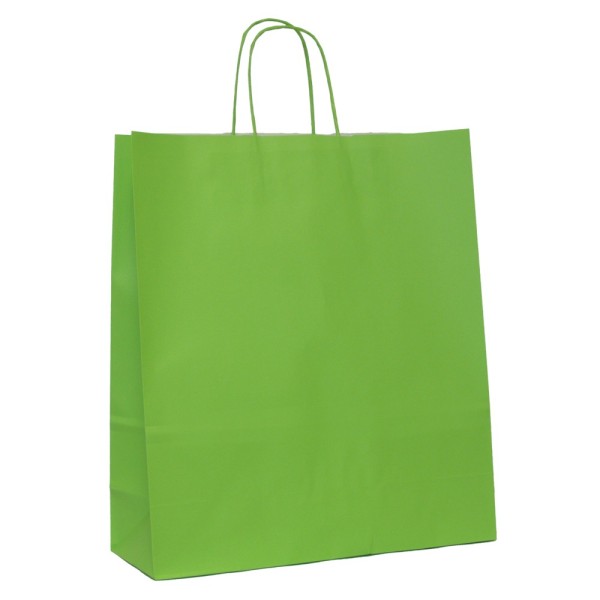 Arco Color 18x8x24 Shopper Kraft Verde chiaro