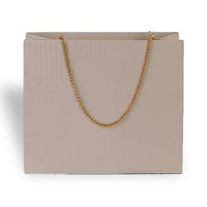 Catenella Millerighe M26 Shopper Plastificata Opaca Avorio