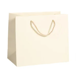 Shopper Plastificata Opaca Avorio Eolo M26