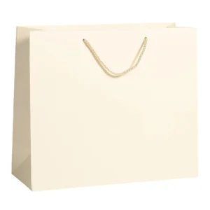 Shopper Plastificata Opaca Avorio Eolo M41
