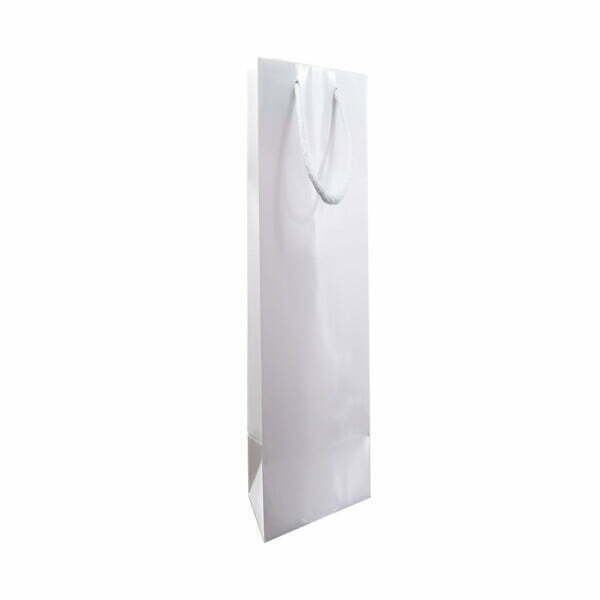 Flat luce M10 Shopper Plastificata Lucida Bianco