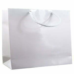 Flat luce M54 Shopper Plastificata Lucida Bianco