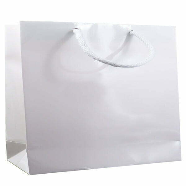 Flat luce M54 Shopper Plastificata Lucida Bianco