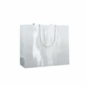 Levante M26 Shopper Plastificata Lucida Bianco