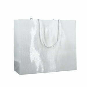 Levante M41 Shopper Plastificata Lucida Bianco