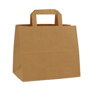 Quadra Delivery M38 Shopper Kraft Riciclata Avana