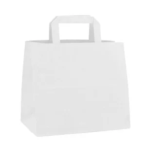 Shopper Kraft Bianco Quadra Delivery M38A