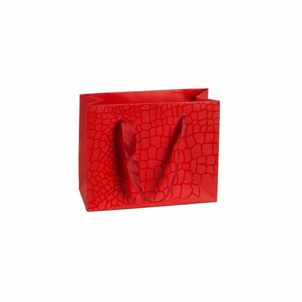 Shopper Plastificata Semi lucida Rosso Scirocco M16