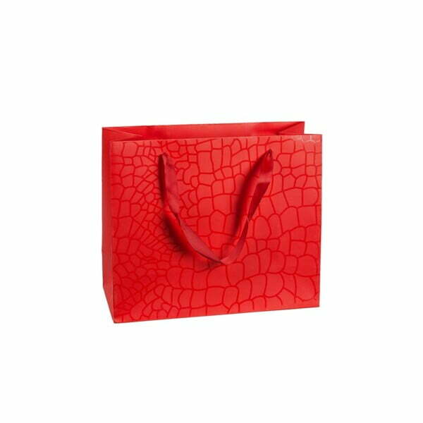 Shopper Plastificata Semi lucida Rosso Scirocco M26