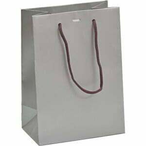 Vespero M19 Shopper Plastificata Opaca Platino