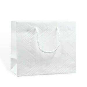 Zefiro M26 Shopper Plastificata Opaca Bianco