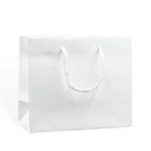 Shopper Plastificata Opaca Bianco Zefiro M26