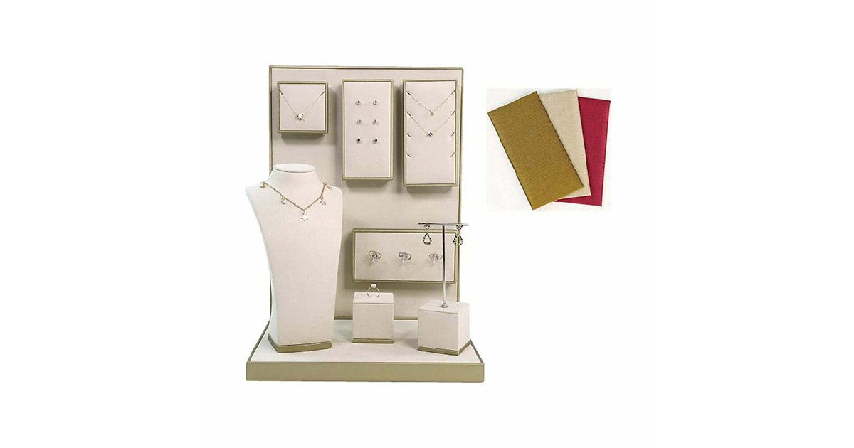 DIOMMELL Porta Braccialetti In Velluto, Confezione Da 2, 3 Ripiani, Espositore Per Gioielli, Orologi E Collane, Colore Grigio - 3