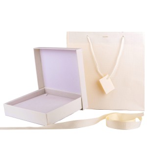 Egeo M5 Astuccio con shopper per collana Avorio