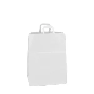 Shopper Kraft Bianco Quadra Neutro M26b
