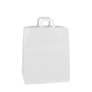 Quadra Neutro M32b Shopper Kraft Bianco
