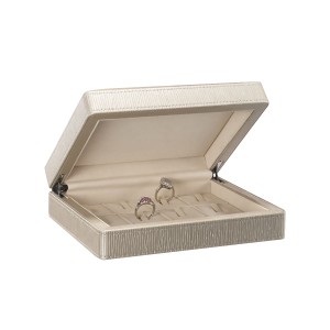 Marmotta Sound in similpelle Anelli con 12 caselle Avorio