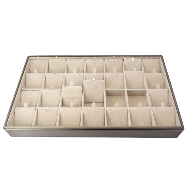 Vassoio per Pendenti con 28 caselle Bronzo Armonia