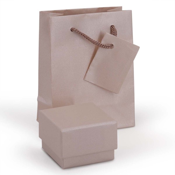 Astuccio con shopper multifunzione Avorio con tag NFC Magico M1