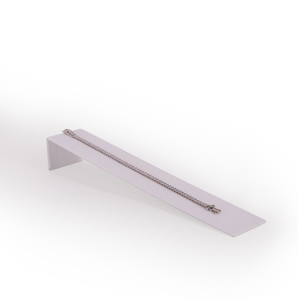 Espositore per bracciale in similpelle Bianco Aurora