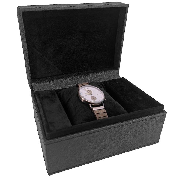 Astuccio per orologi Nero in similpelle Armonia