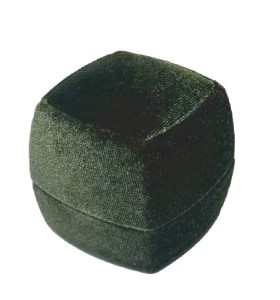 Astuccio led multifunzione Verde in velluto Sofia led M1