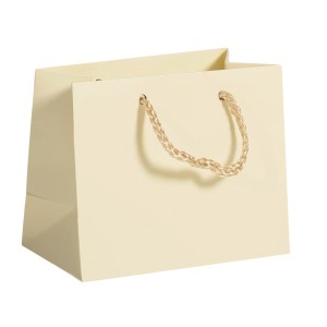 Shopper Plastificata Opaca Avorio Eolo M16