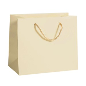 Shopper Plastificata Opaca Avorio Eolo M26