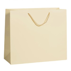 Shopper Plastificata Opaca Avorio Eolo M41