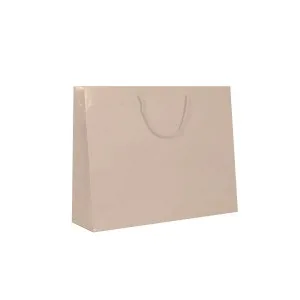 Shopper Plastificata Lucida Cipria rosato Flat Luce M23