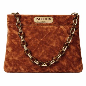 Shopper Velluto Ruggine Velvet M24