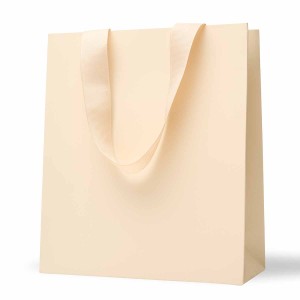 Shopper Plastificata Opaca Avorio Trento M20