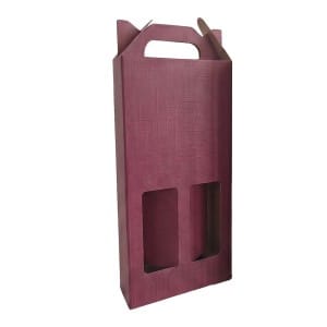 Shopper Kraft Kraft opaca Bordeaux Shopper box M17
