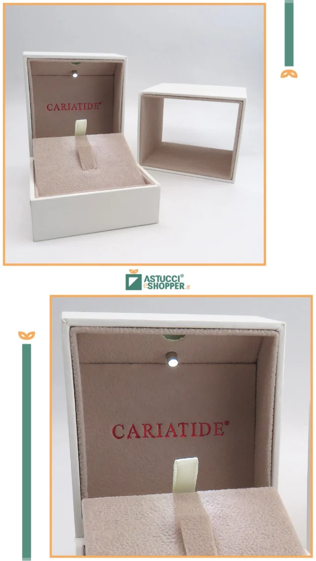 Astucci rivestiti con luce led personalizzati con stampa a caldo per l'Orafa Ninetta Tornatora Scido.
Richiedi anche tu una consulenza gratuita personalizzata per il tuo packaging, contattaci adesso 👉 link in bio.
.
.
.#astuccieshopper #astuccirivestiti #astuccilusso #astuccipergioielli #gioielleriaitaliana #scatolegioielli #astuccigioielli #packaginggioielleria #packagingpersonalizzato #packagingsumisura