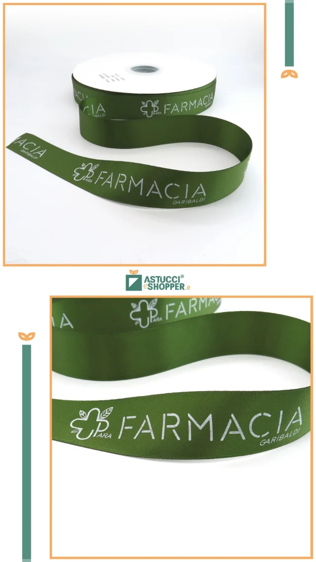 Nastro in doppio raso personalizzato con stampa a caldo per la PARAFARMACIA GARIBALDI.
Richiedi anche tu una consulenza gratuita personalizzata per il tuo packaging, contattaci adesso 👉 link in bio.
.
.
.#astuccieshopper #stampaacaldo #packagingideas #packagingpersonalizzato #packagingsumisura #nastropersonalizzato #nastrodoppiorasopersonalizzato #nastrodoppioraso