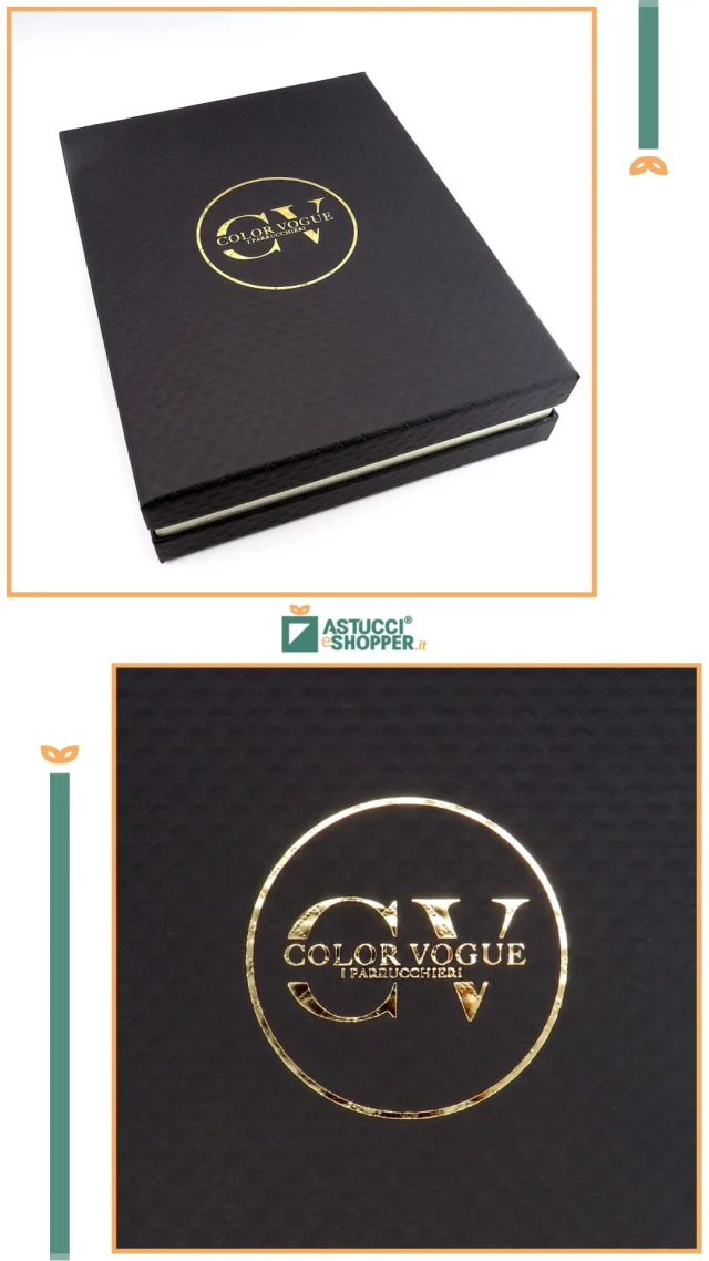 Astucci con shopper personalizzati con stampa a caldo per @colorvogueiparrucchieri, consulenza immagine a 360°.
Richiedi anche tu una consulenza gratuita personalizzata per il tuo packaging, contattaci adesso 👉 link in bio.
.
.
.#astuccieshopper #stampaacaldo #astuccipergioielli #scatolepersonalizzate #scatolegioielli #packaginggioielleria #packagingideas #packagingpersonalizzato #packagingsumisura