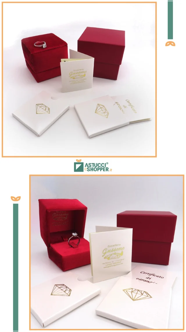Astucci rivestiti e garanzie, personalizzati con stampa a caldo, per la @gioielleria.gussone
Richiedi anche tu una consulenza gratuita personalizzata per il tuo packaging, contattaci adesso 👉 link in bio.
.
.
.#astuccieshopper #astuccirivestiti #astuccilusso #astuccipergioielli #gioielleriaitaliana #scatolegioielli #astuccigioielli #packaginggioielleria #packagingpersonalizzato #packagingsumisura